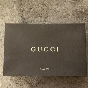 Gucci shoes box 15”x10”